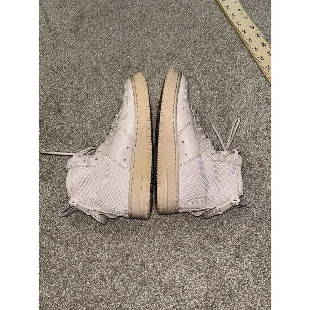 Nike Air Force 1 Youth Mid SF AF1 Pink Shoes Size‎ 5Y